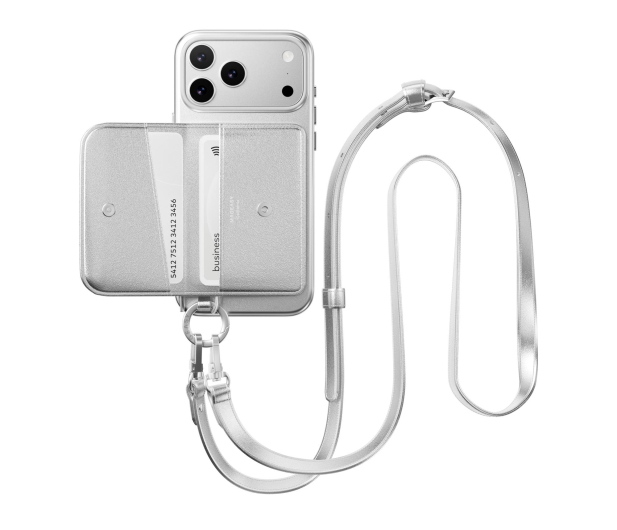 MAGEASY Pouch M do iPhone 17 Pro Max (Silver/Silver ) - 1416047 - zdjęcie 2